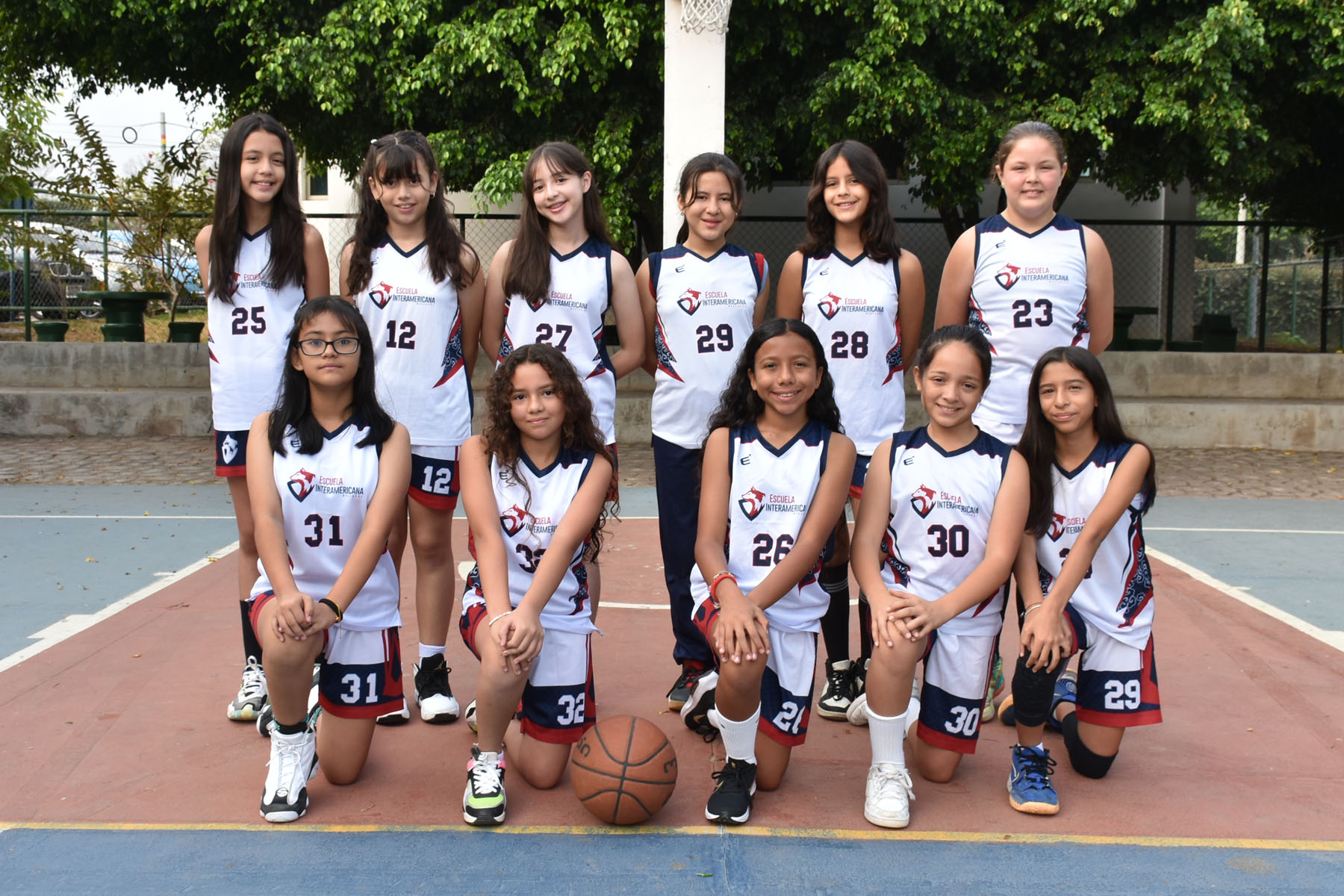 Escuela Interamericana -U12 Baloncesto BKB Femenino